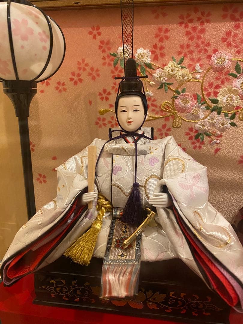 お雛様　親王飾り　ケース入り　福仙　ひな祭り　初節句
