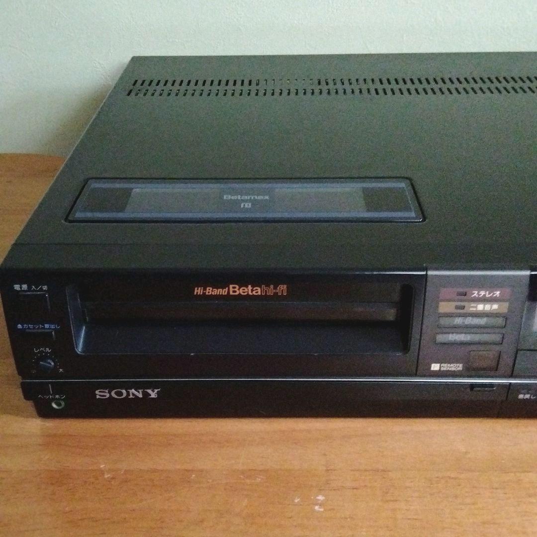 SONY Betamax ビデオカセットレコーダー