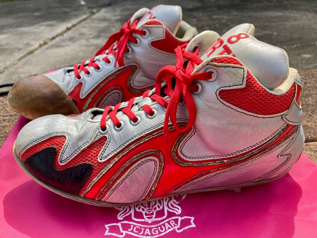 【激レア！カンガルー革】ジャガーズ創工 オーダースパイク 27.5cm 中古品