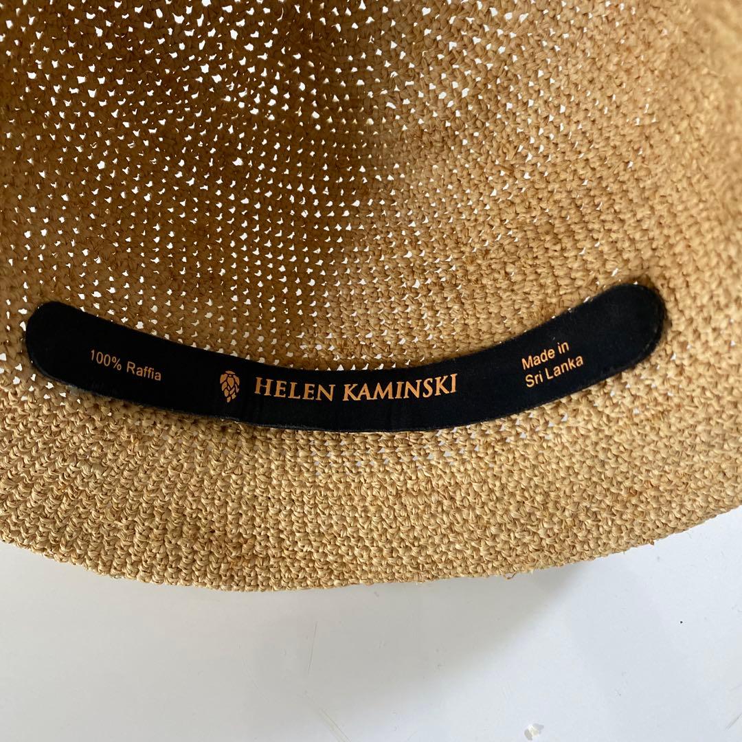 HELEN KAMINSKI 麦わらバケットハット