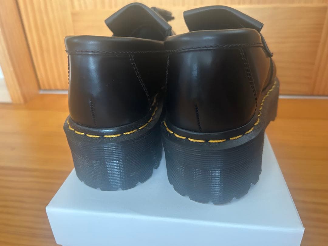 ドクターマーチン　エイドリアン　クアッド　UK6 タッセルローファー　ブラック