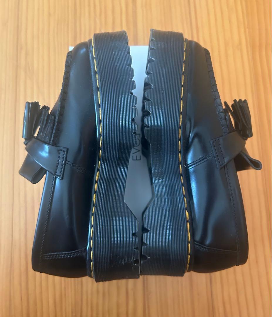 ドクターマーチン　エイドリアン　クアッド　UK6 タッセルローファー　ブラック