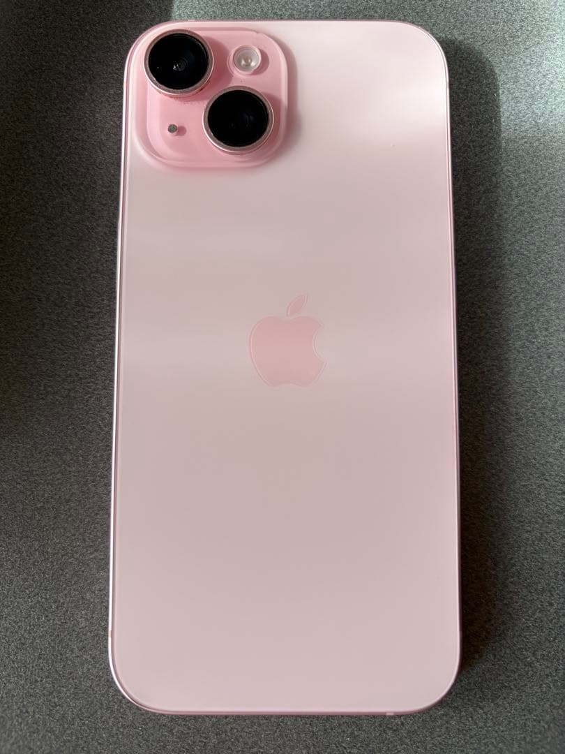 【値下げ】Apple iPhone 15 256GB ピンク SIMフリー
