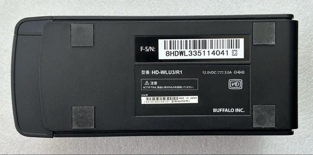 外付けハードディスク・ドライブ BUFFALO DriveStation 4TB USB3.0