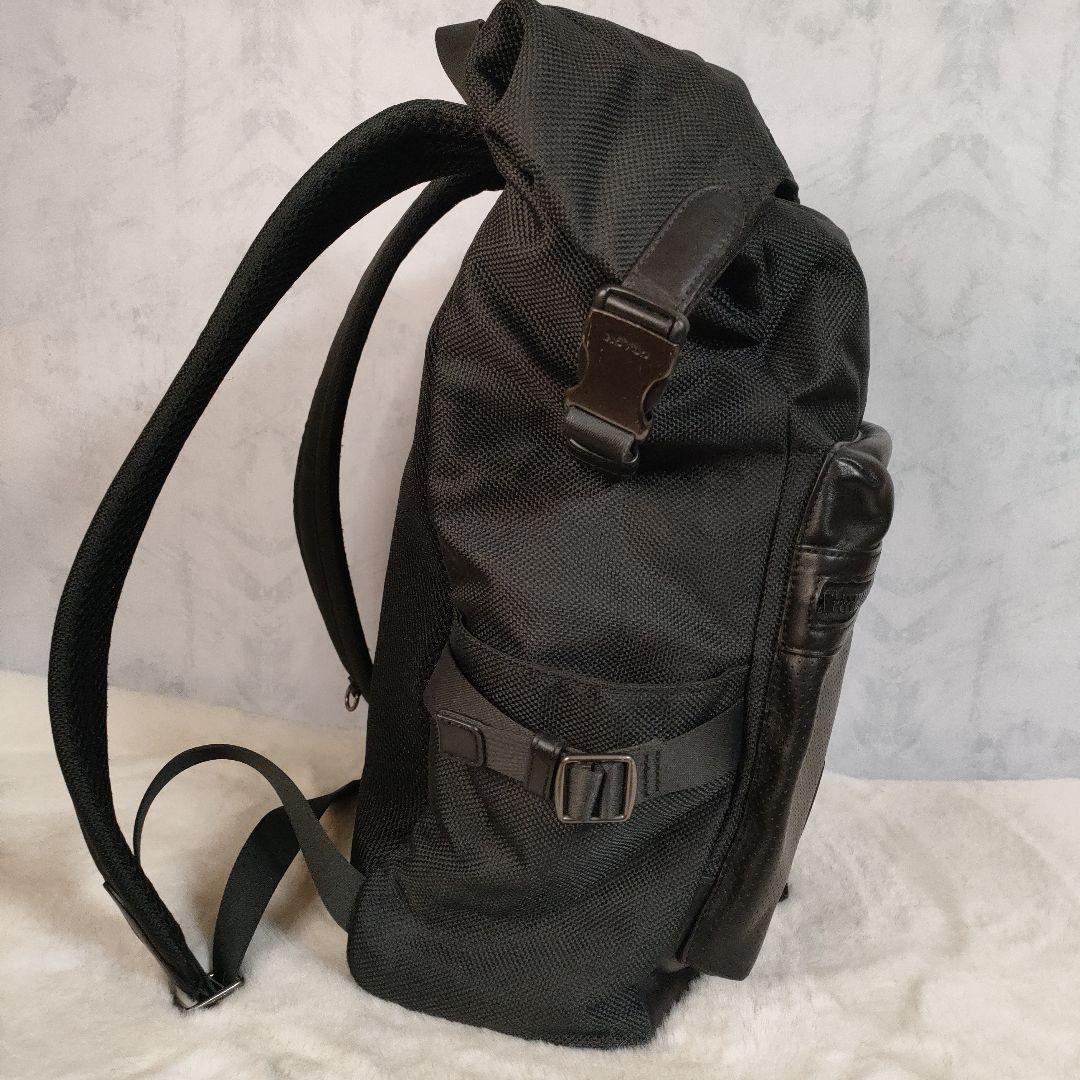 極美品✨コーチ　レザー リュック　バックパック　ナイロン　レザー F24676