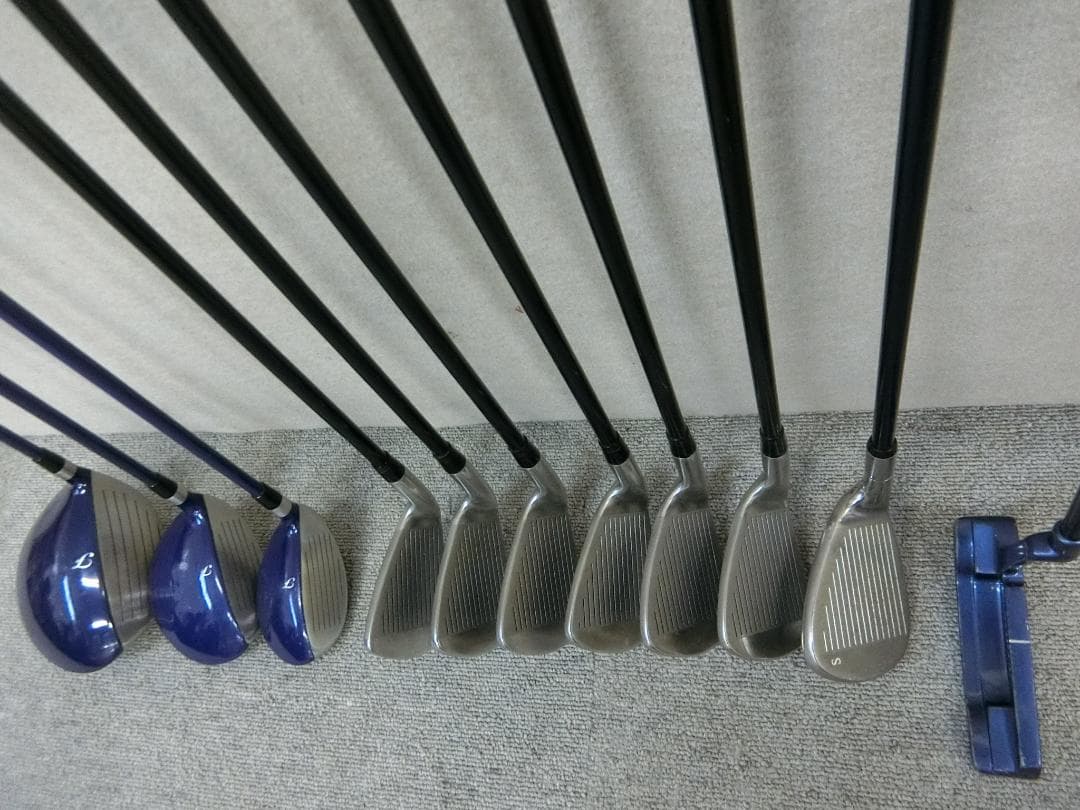 b688 ★初心者必見 フランティア 等 レディースゴルフクラブ１１本セット