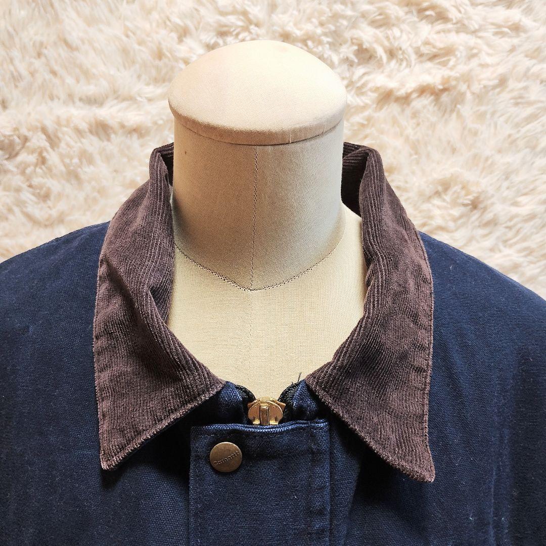 カーハート　ワークジャケット　ランチコート　カバーオール　チェック柄　メキシコ製