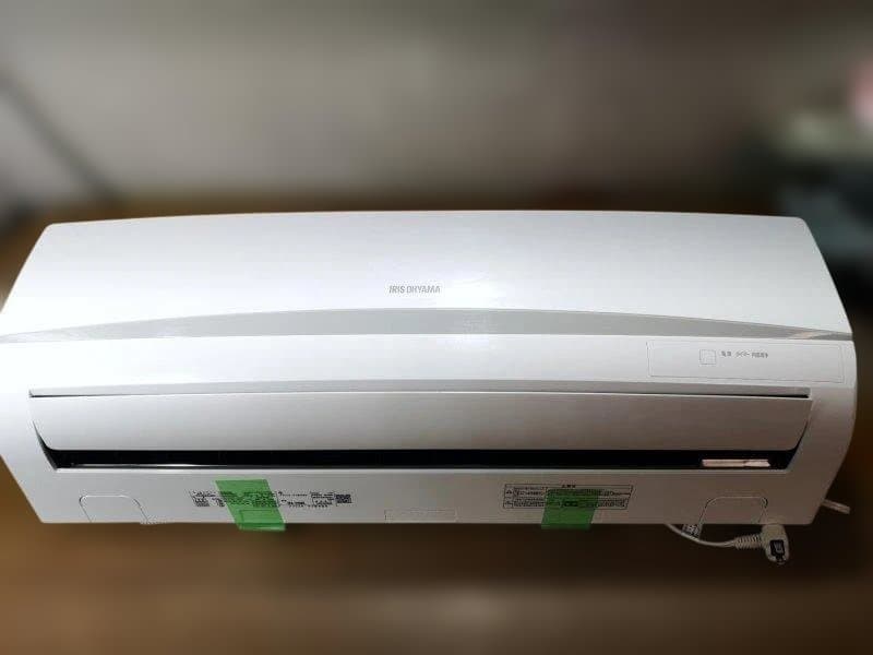神奈川県内は無料工事、配送付き、室外機付き)アイリス6畳 2025年式 保証あり