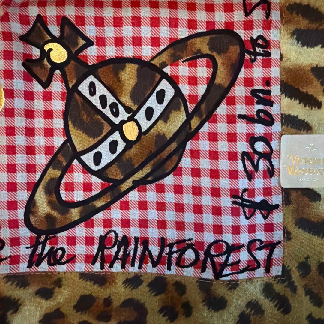 ヴィヴィアンウエストウッド　大判ハンカチ新品未使用