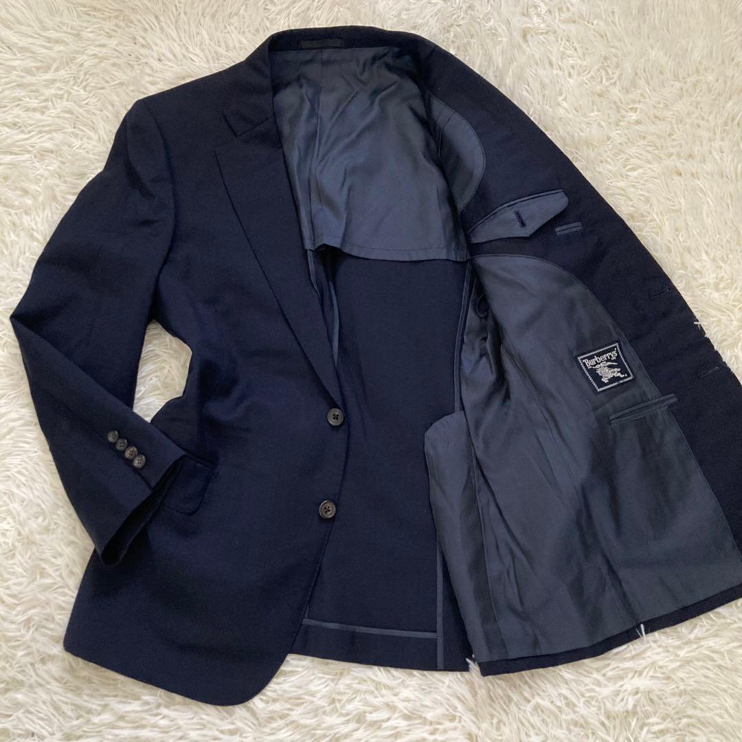 Burberry's バーバリー　モヘア45% AB6 ネイビー ビジネススーツ