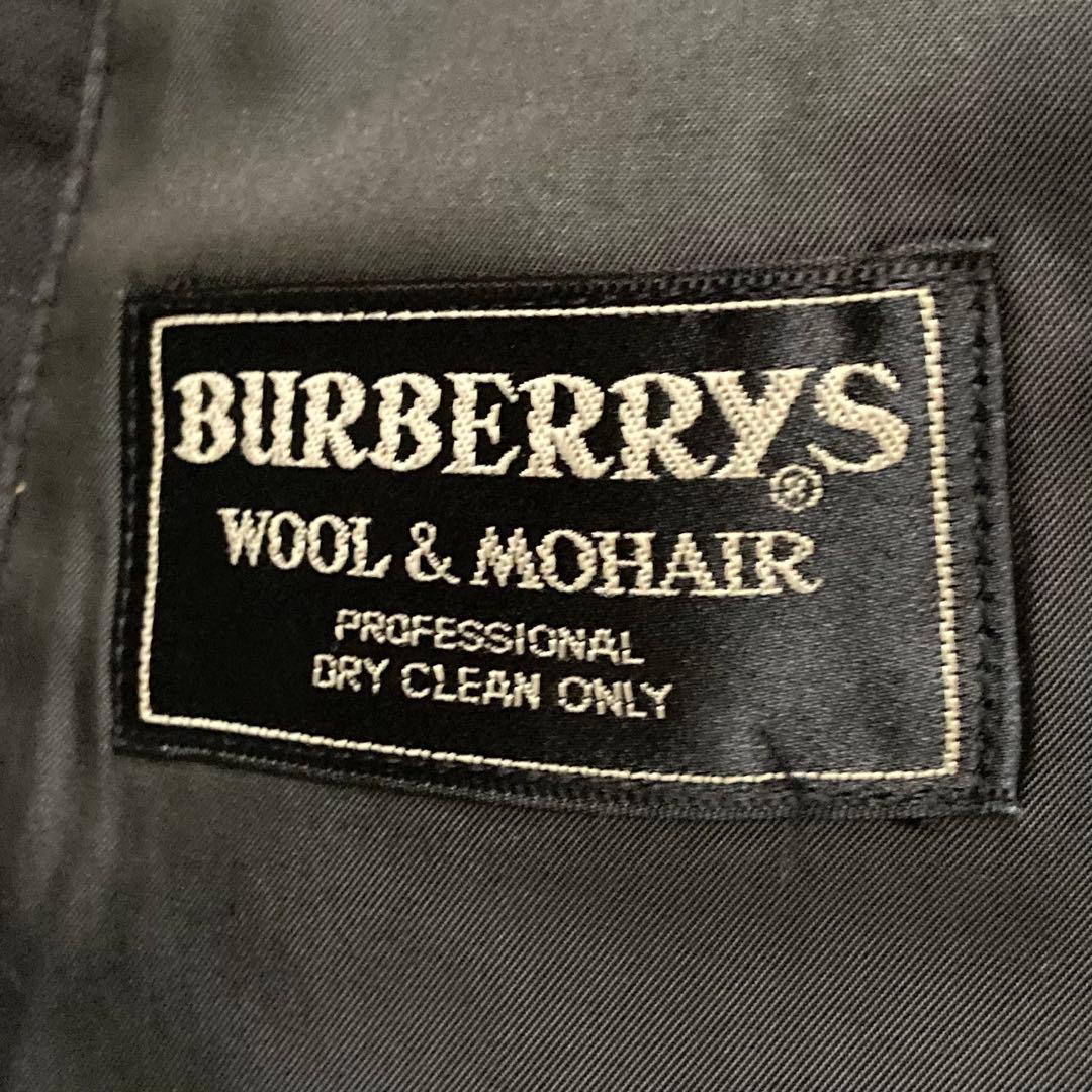 Burberry's バーバリー　モヘア45% AB6 ネイビー ビジネススーツ