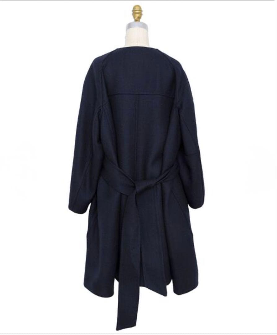 Drawer 176,000円22A/W ウールナナコケヌキノーカラーコート