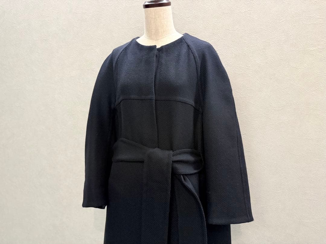 Drawer 176,000円22A/W ウールナナコケヌキノーカラーコート