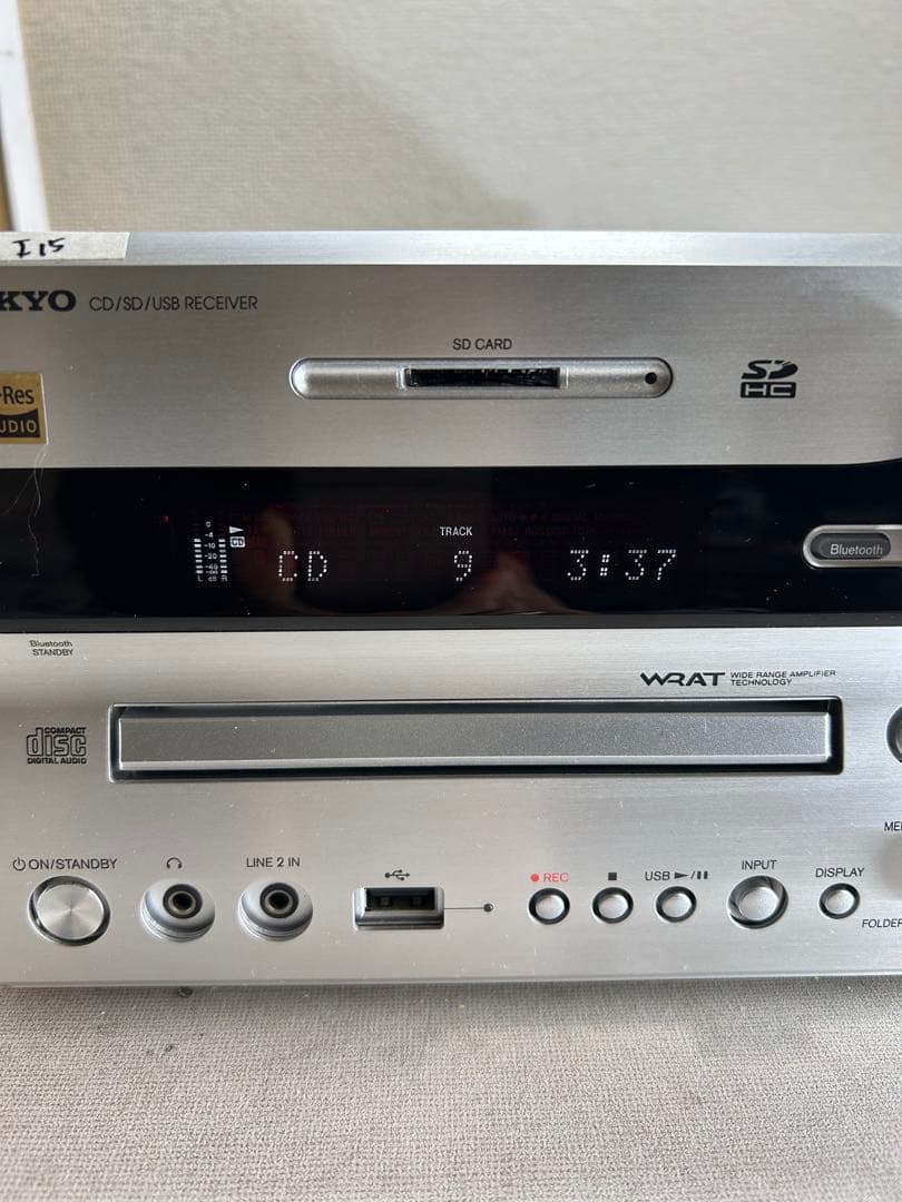 I15 整備ONKYO NFR-7TX ハイレゾCD/SD/USBレシーバー