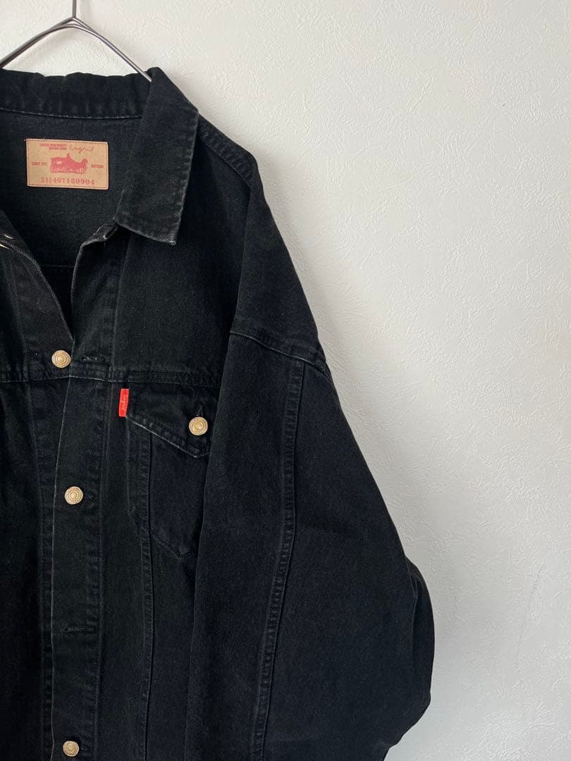 美品❣️Ungrid ビッグシルエットデニムジャケット　ブラック　黒　アングリット