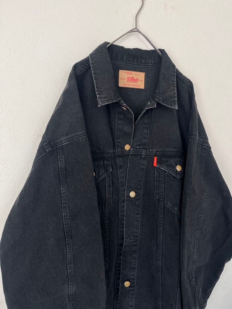 美品❣️Ungrid ビッグシルエットデニムジャケット　ブラック　黒　アングリット