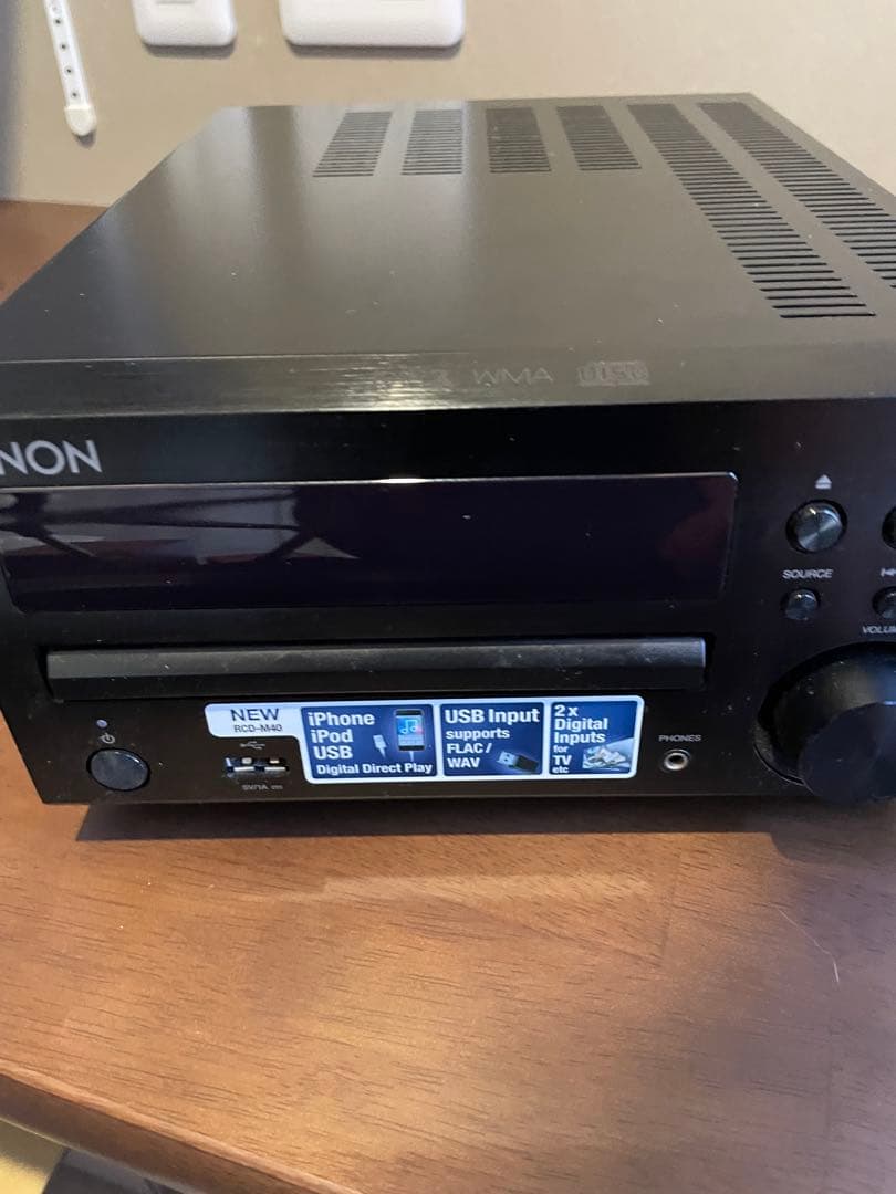 【美品】DENON RCD-M40 コンポ　Bluetooth機能搭載