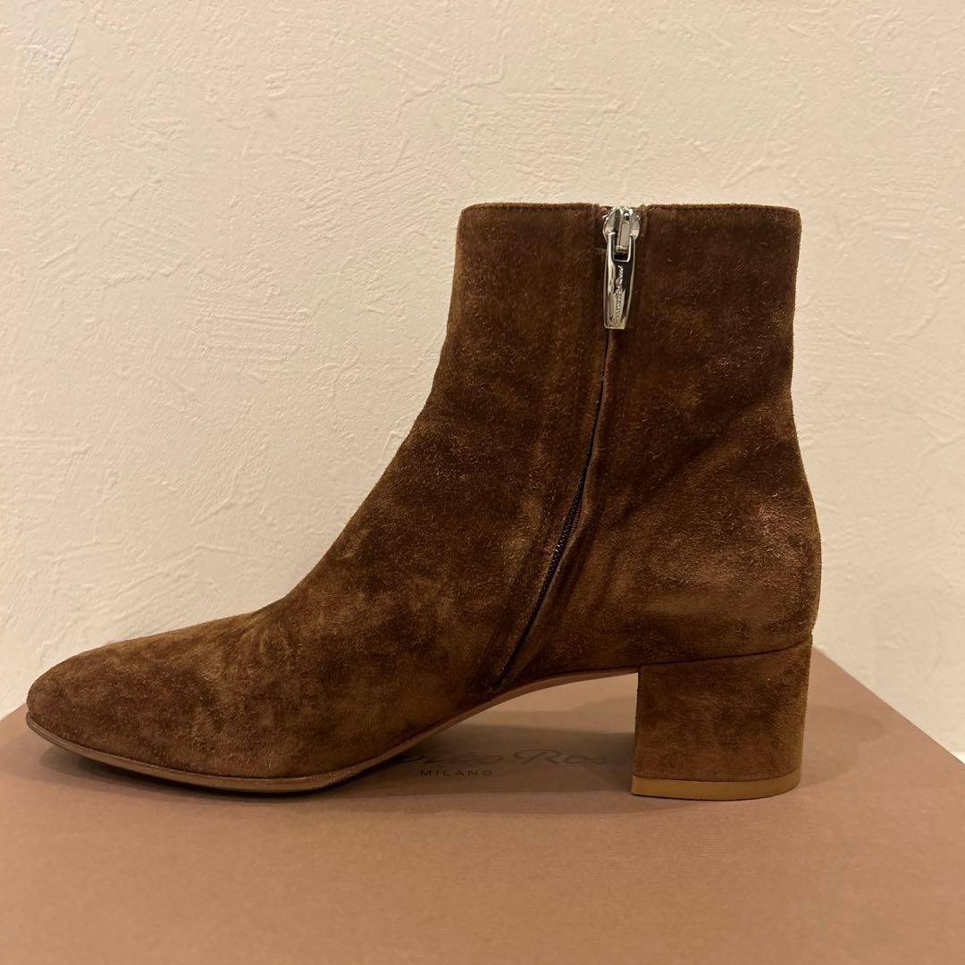 ジャンヴィトロッシ スエードブーツ