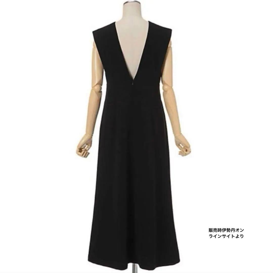 ワンピース Mame Kurogouchi V-Neck Sleeveless Dress