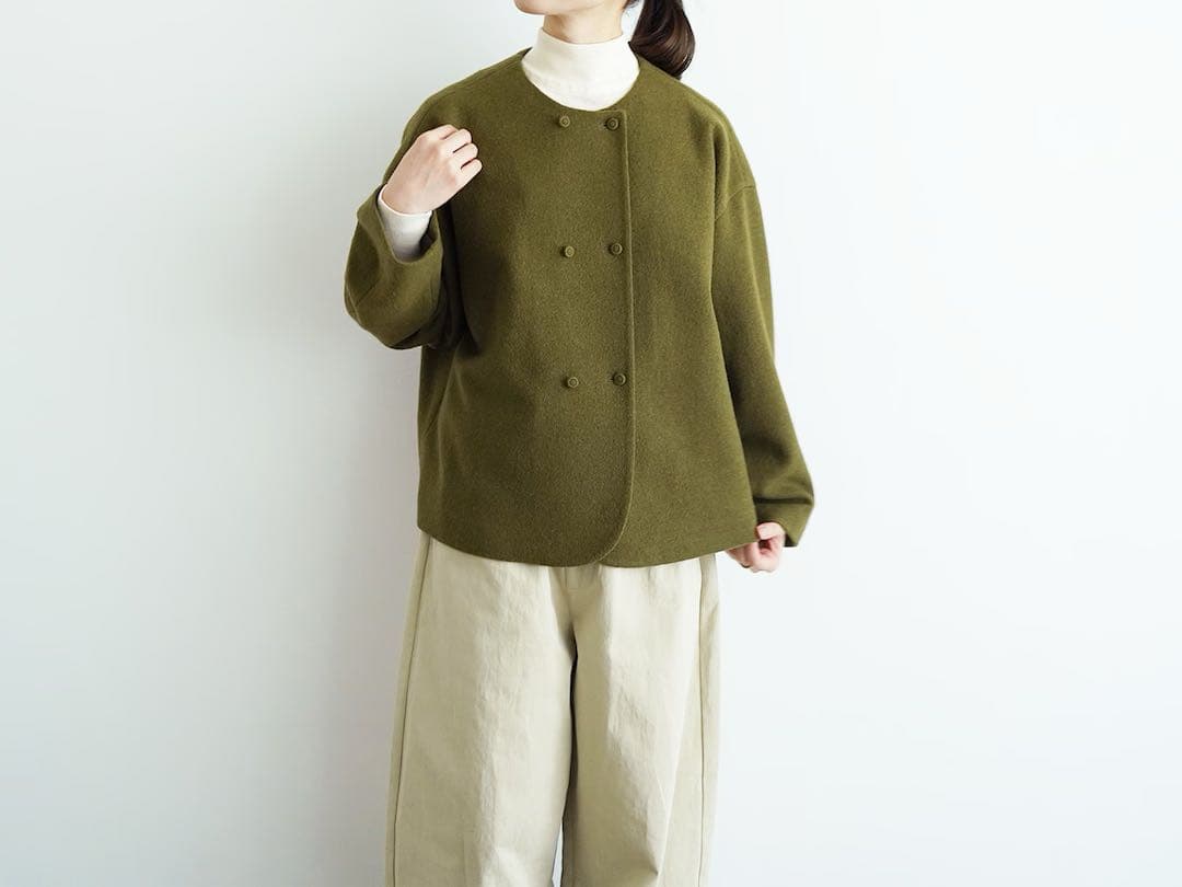 りん様　オオカミとフクロウ　オオカミと6つの星の天体観測　ウール　コート