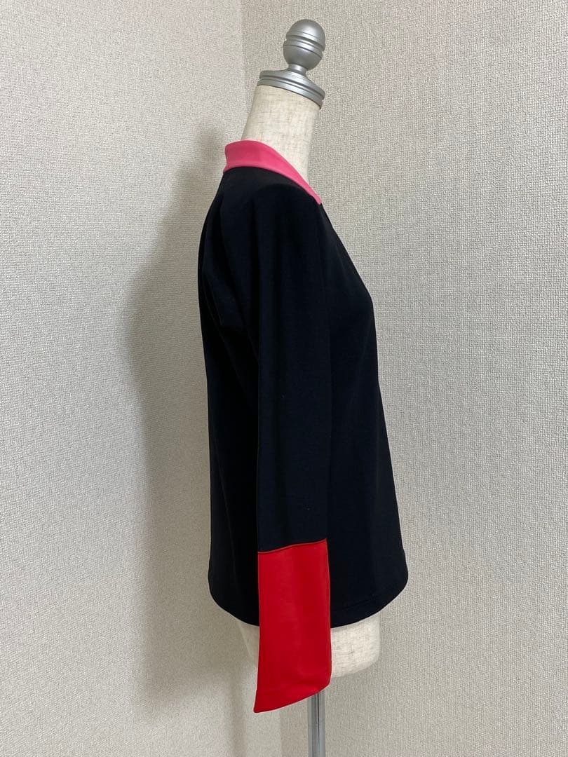 9211. COMME des GARÇONS バイカラー 長袖 トップス