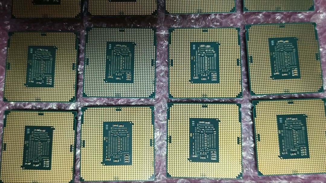 core i7 7700 16個まとめ売り動作確認済み