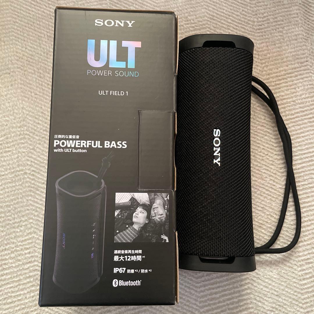 SONY ULT ワイヤレススピーカー ブラック