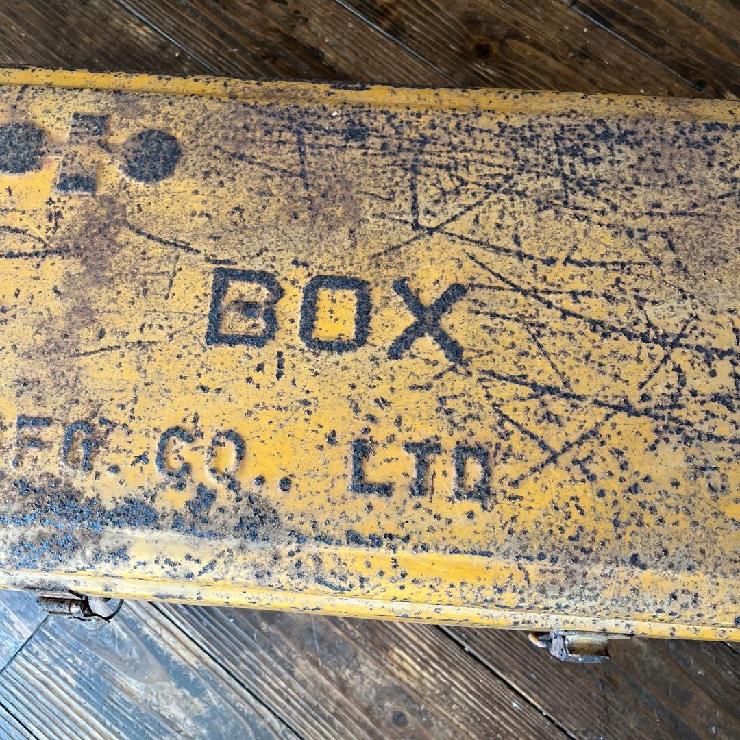 大型ツールボックス　工具箱道具箱スチールサビ