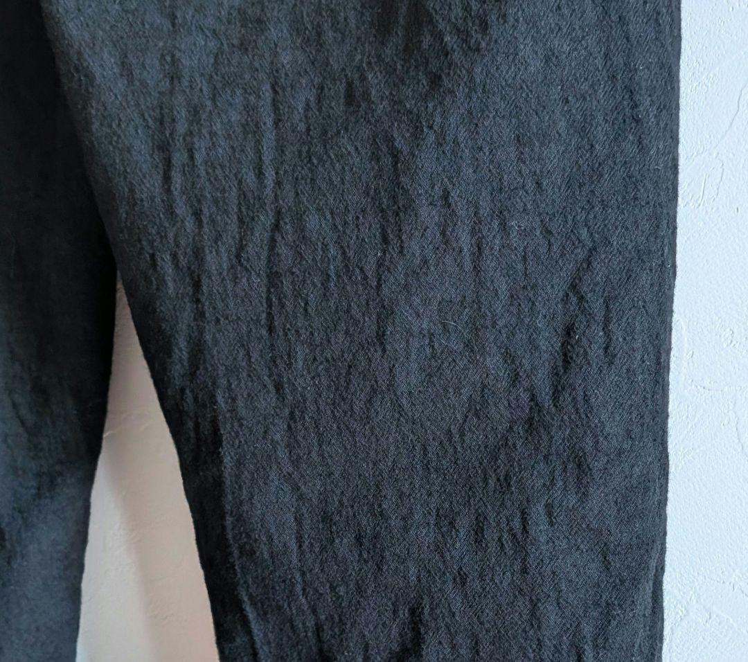 もんぺパンツ　刺し子織りポケット