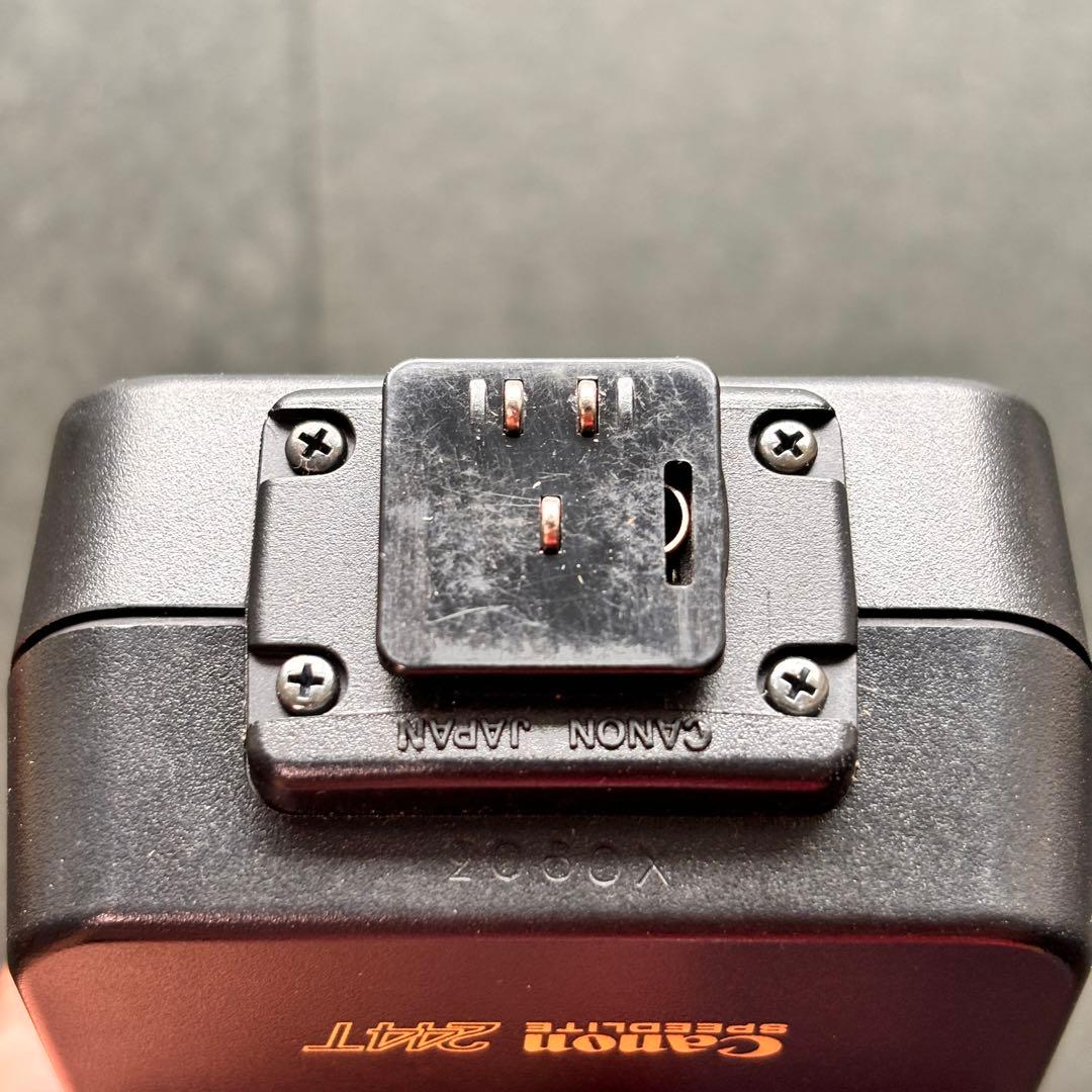 【送料込】箱付　Canon speedlite 244t