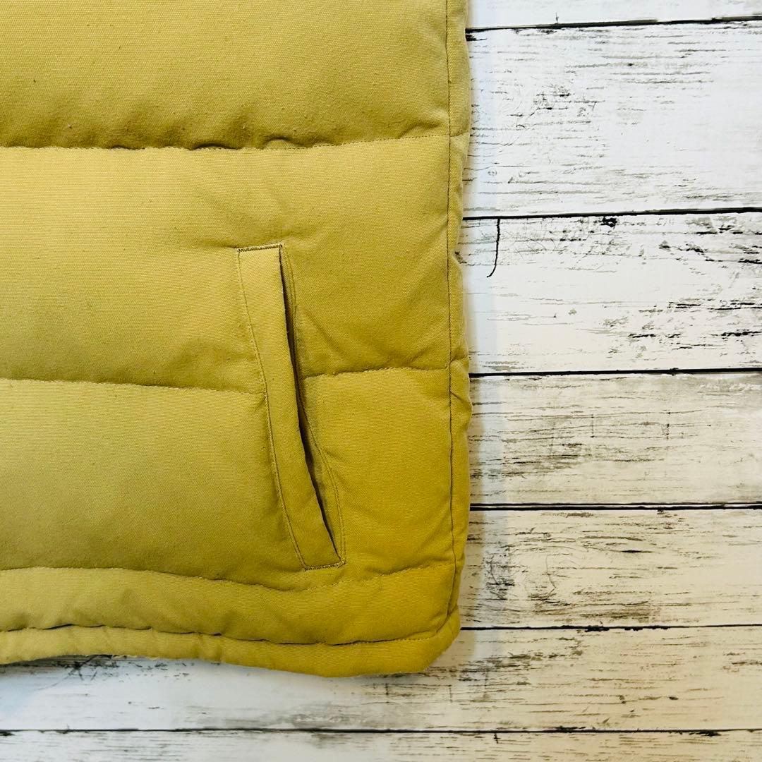 patagonia パタゴニアダウンベスト ネイビー/ベージュ size XL