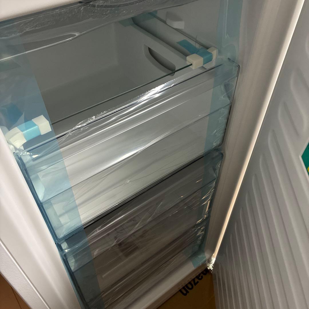【未使用】102L 前開き式冷凍庫 ホワイトJF-U10A