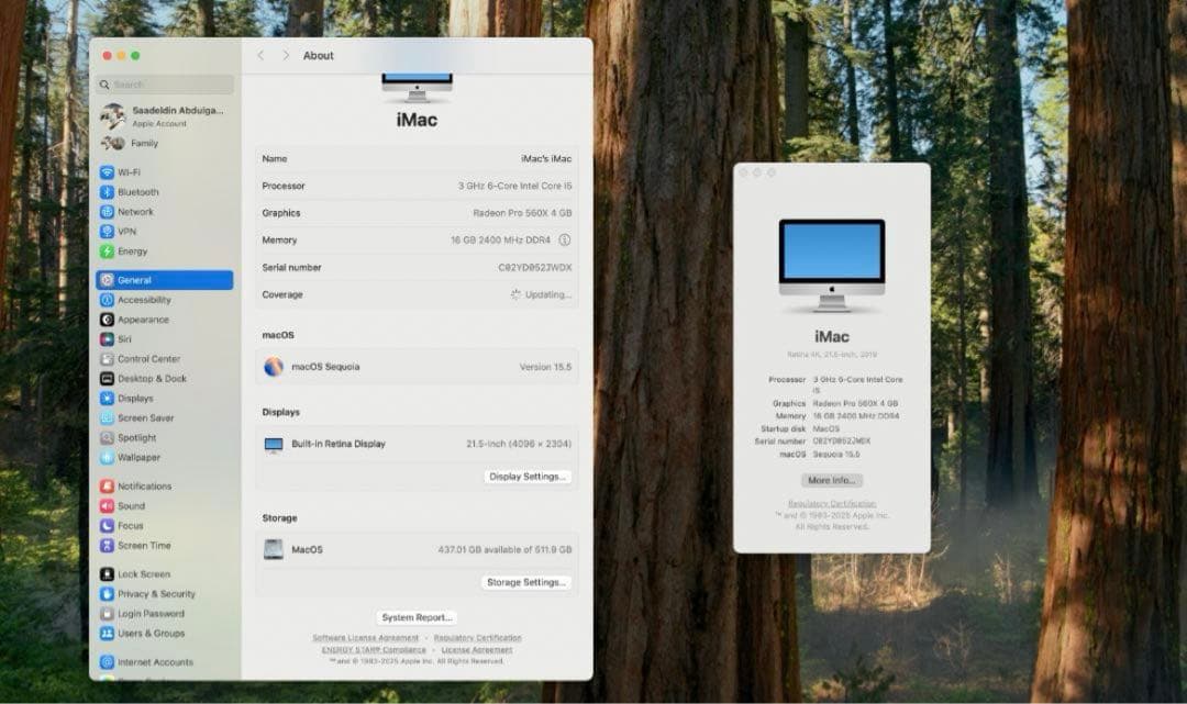 Apple iMac 21.5inch 2019モデル キーボード＆マウスセット