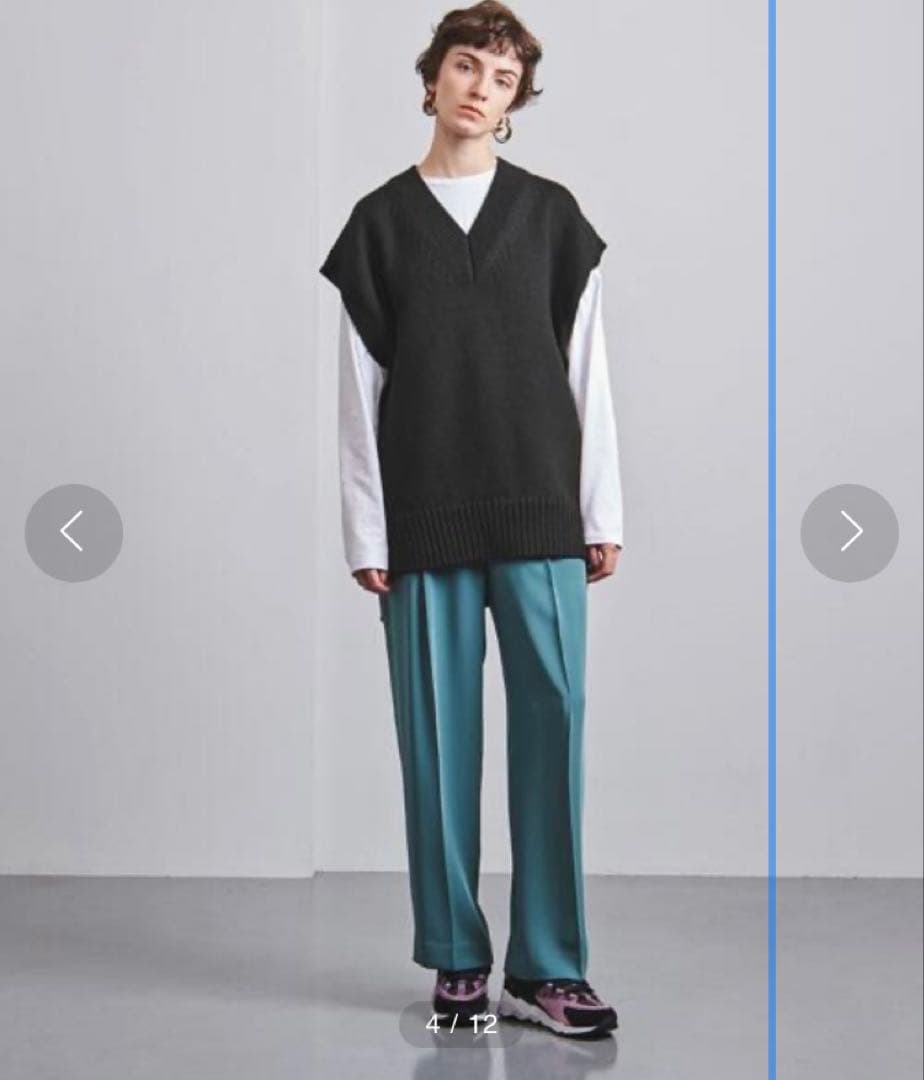 ATON ニットベスト　ユナイテッドアローズ別注