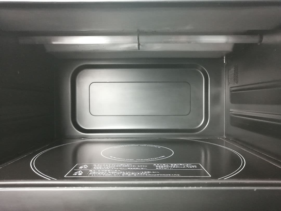 06 22年製 バルミューダデザイン　オーブンレンジ　ブラック