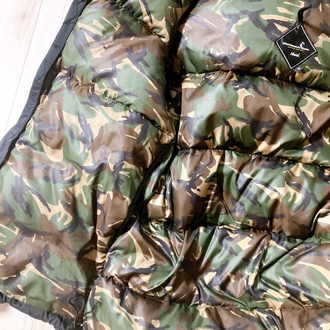 NANGA アーバンリサーチ別注 オーロラ ダウンジャケット 迷彩 M