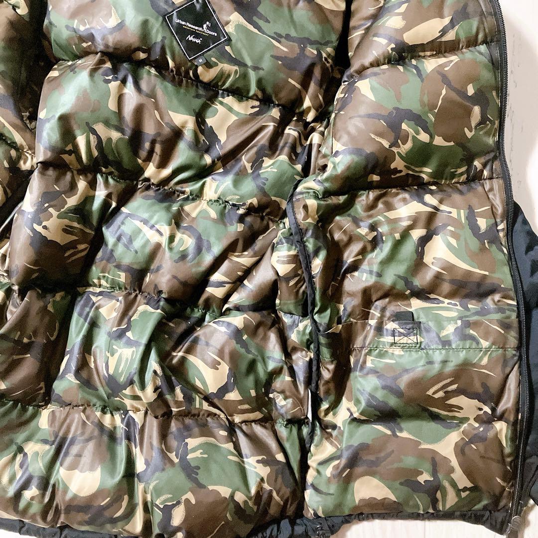 NANGA アーバンリサーチ別注 オーロラ ダウンジャケット 迷彩 M