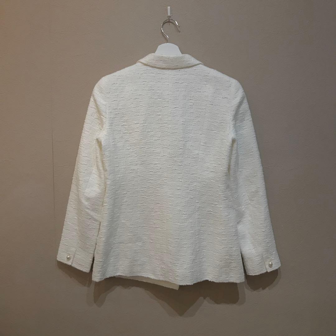 アナイ　スラブツイードダブルボタンジャケット　サイズ36