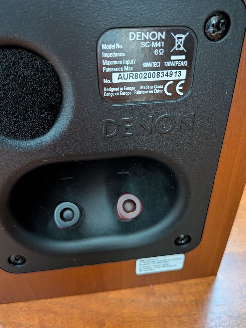 美品　DENON SC-M41ペア ブックシェルフスピーカー