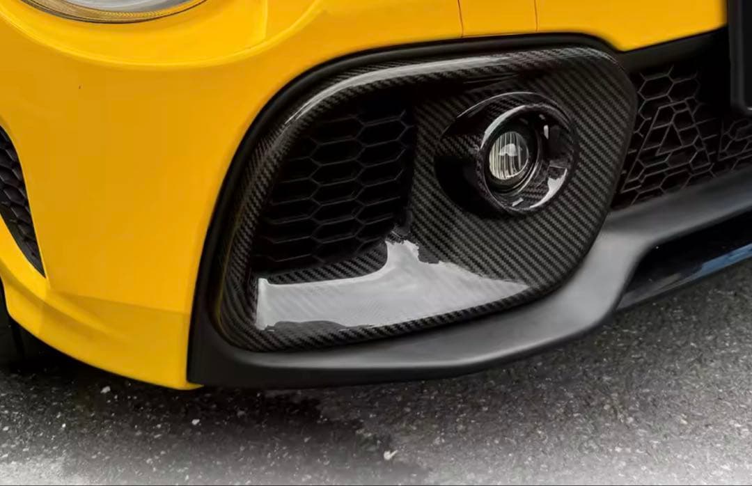 アバルト Abarth 595 695 フォグライトカバー カーボン