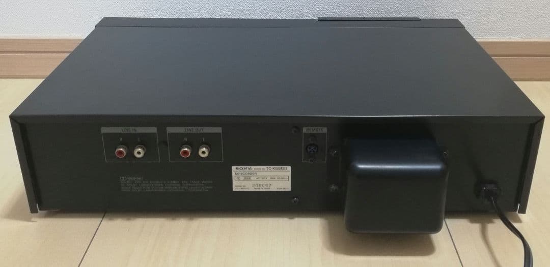 部品取り SONY カセットデッキ TC-K555ES2
