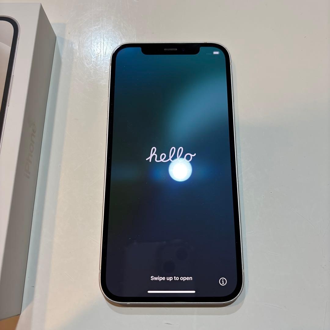 iphone12 64GB simフリー　ホワイト　訳あり