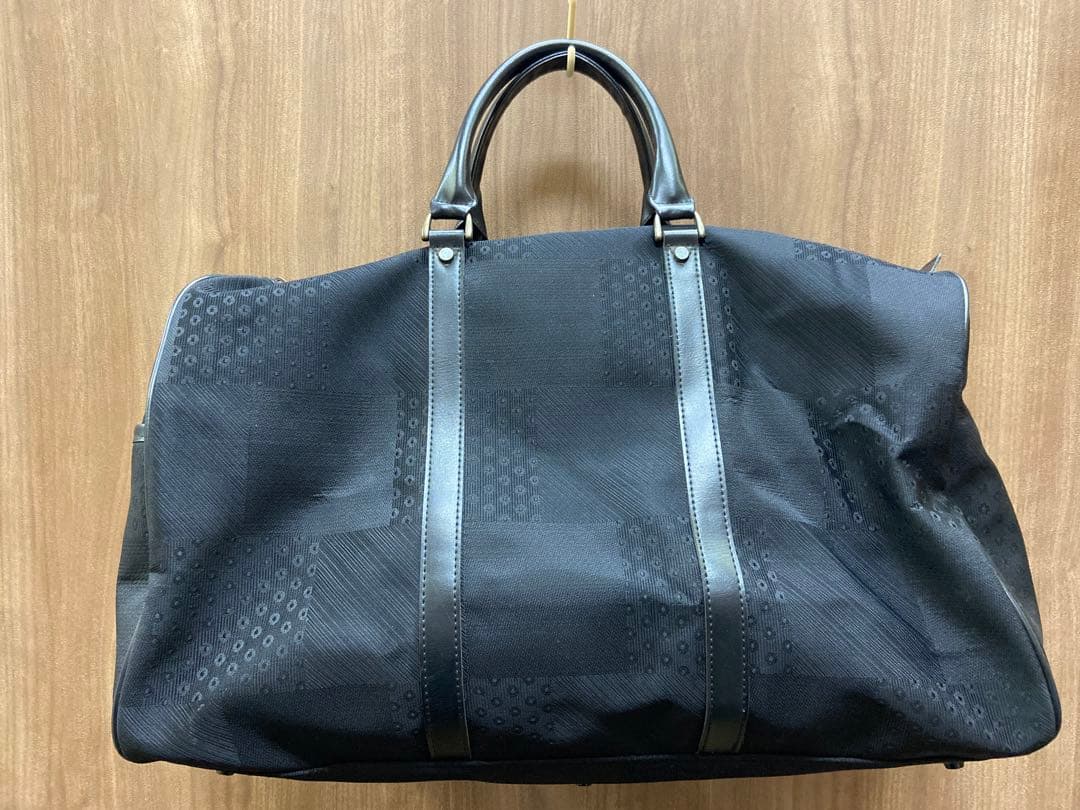 KENZO ケンゾー ボストンバッグ ブラック レザー