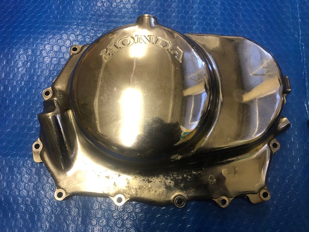 ホンダ スティード400 NC26 純正 エンジンカバー左右 ジェネレータ付き