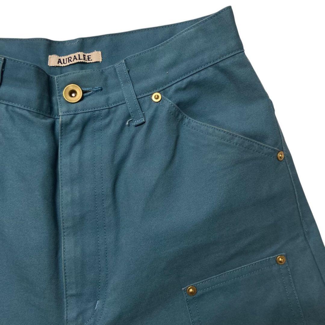 パンツ AURALEE 22AW COTTON OILED CANVAS PANTS