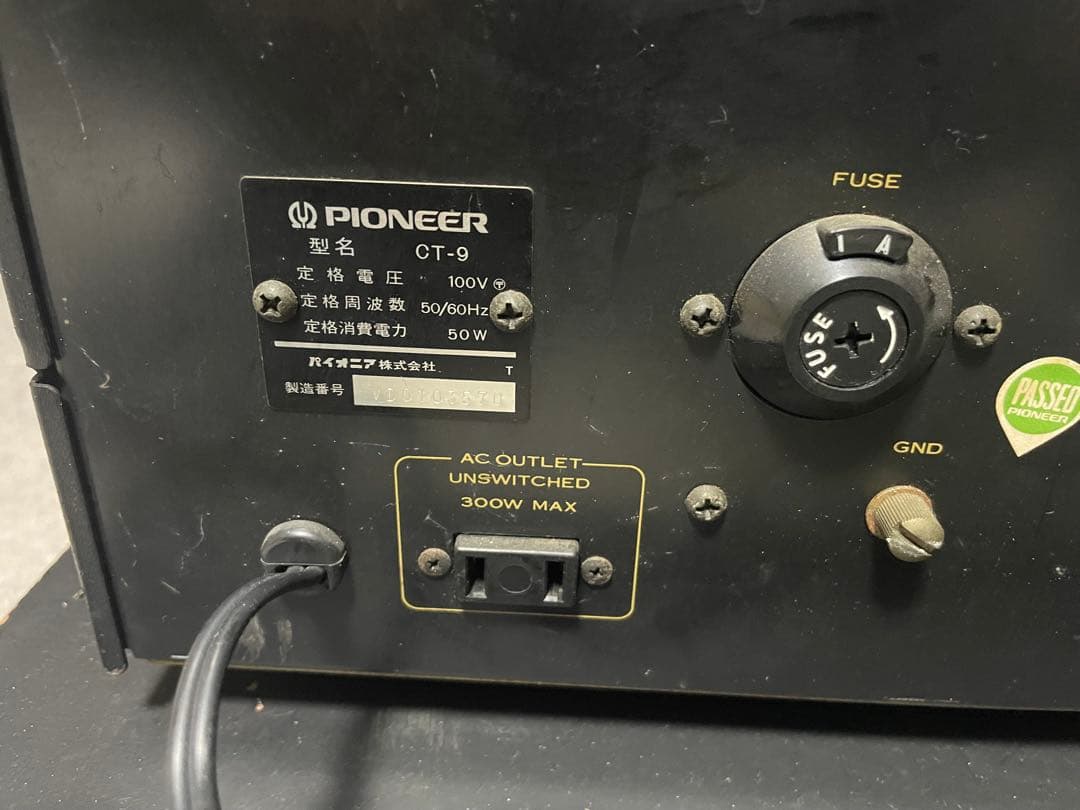 Pioneer CT-9カセットデッキ