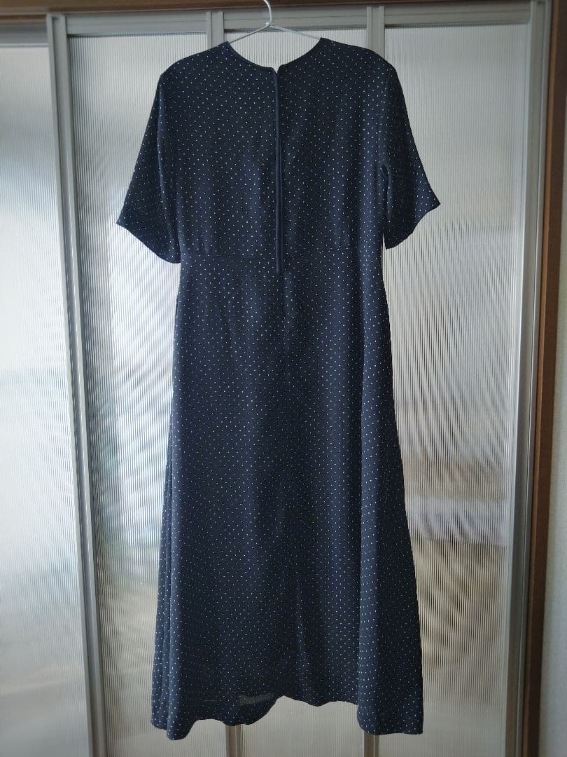 小さな洋品店　きげんのいいひと　「黒曜」ワンピース