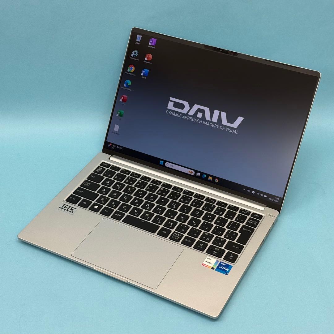 848美品 新品1TB DAIV 4P i7 第11世代 32GB office