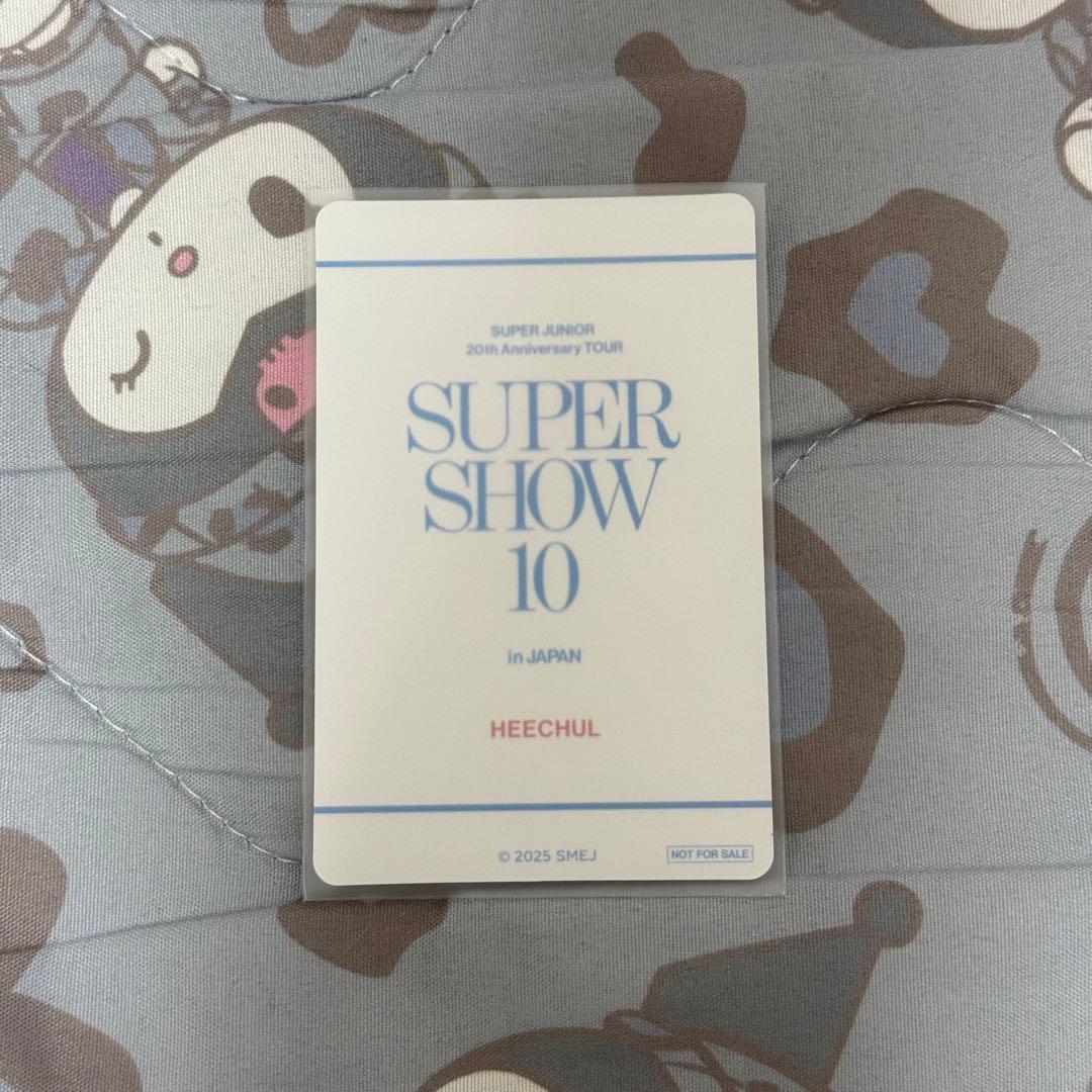 SUPER JUNIOR ヒチョル トレカ