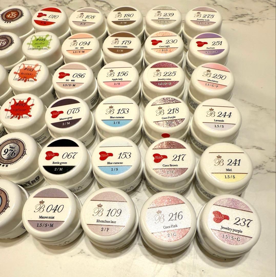 VETRO べトロベラフォーマジェルネイル 60色セット 新品未使用品